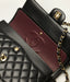 The Classic – Quilted Black Flap Bag with Gold Chain