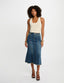 Women's fitted midi skirt