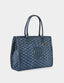 Women's quilted tote bag